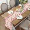 Bandera de Mesa Nueva para el Día de San Valentín Transfronteriza 2026 Decoración de Fecha Festiva Mantel Decoración de Mesa Corazón Día de San Valentín Bandera de Mesa