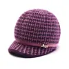 Nueva colección de invierno: Gorros tejidos forrados de polar, cálidos, diseñados para proteger los oídos y mantener el calor, para mujeres de mediana edad y mayores