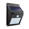 Luz Solar para Jardín Exterior Carga por Cuatro Lados Inducción del Cuerpo Humano Luz de Calle Iluminación del Hogar Luz de Calle Luz Solar de Pared