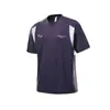 Izx série de marca de moda camiseta esportiva fina e fresca antibacteriana masculina de verão costura japonesa manga curta solta
