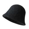 Sombrero de Pescador, Sombrero de Cubo de Alta Gama, Sombrero de Otoño e Invierno para Exterior, Sombrero Sencillo, Sombrero de Sol para Mujer, Sombrero de Punto