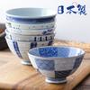 Tigela de sopa de cerâmica Meizhong importada japonesa tigela de arroz tigela de mesa única Tigela de macarrão de pernas altas japonesa tigela de sobremesa pequena tigela