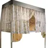 Nueva Cortina de Cama con Mosquitero Integrado y Sombreado para Dormitorio de Estudiantes Universitarios Camas Superiores e Inferiores Tela Bloqueadora Universal Soporte Residencial