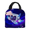 2025 3D Nuevo Producto Universo de Juego Robot Astro Bot Bolsa de Almuerzo Infantil DIY Portátil y Más Fácil para Combinar