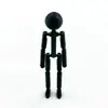 Popular Transfronterizo Figura de Palo Impresa en 3D Juguete Articulado Móvil Figura de Palo Creativa Modelo de Mano Adornos Decorativos