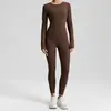 Roupas de Yoga Europeias e Americanas Transfronteiriças Conjunto Feminino Roupas de Yoga Tops Roupa Esportiva Conjunto Calças de Yoga Roupas de Fitness Conjunto de Duas Peças