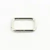 Accesorios de hardware para equipaje, bolso negro, pistola, dorado claro y plateado, anillo de hierro, hebilla cuadrada, anillo de conexión, hebilla cuadrada, bobina cuadrada