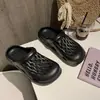 Zuecos de exterior para mujer y hombre, pantuflas, pantuflas de verano para mujer, ropa de estar para hombre, pantuflas de EVA para pareja, sandalias.