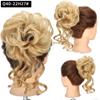 Bolsa de Cabello para Barba Larga Europea y Americana Peluca Esponjosa de Tamaño Extra Grande Bolas Femeninas Anillo de Cabello de Fibra Química para Cóctel Artefacto para el Cabello Anillo para Peluca Fabricante