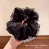 Seleccionado CuidadosamenteNuevo Coreano Dongdaemun Malla Negra Perla Donut para el Cabello Estilismo del Cabello en la Parte Posterior de la Cabeza Accesorio para el Cabello Duradero