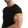 Europeu e Americano Tamanho Grande Transfronteiriço Masculino Manga Curta Modelador Fitness Esportivo Corrida Roupa de Suor Roupa de Sauna Corset Musculação