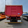 Semirremolque Volquete Trasero en U de 60 Toneladas Ejes 3/4 Cilindro Hidráulico Volquete para Contenedores Remolque para Transporte de Arena y Piedra Ventas Transfronterizas