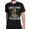 Camiseta de Algodón Puro para Hombre y Mujer con Meme Brr Brr Patapim Brainrot
