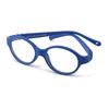 2026 Montura Redonda Pequeña de Marco Completo para Bebé Gafas Integradas de Goma Suave Moda y Cómodas Gafas Pequeñas para Rostro Infantil Sin Graduación P311