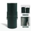 Soporte para Brochas de Maquillaje Multifuncional Contenedor de Almacenamiento Nube Verde Gran Capacidad Puente Azul Cubo a Prueba de Polvo Cubo de Almacenamiento de Piel Cielo Claro con Tapa
