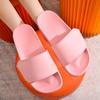 Pantuflas de Velcro Estampadas Personalizadas con Patrón de Logo Texto Pantuflas Antideslizantes de Interior Verano para Hombres y Mujeres Calzado Exterior Pantuflas de PVC