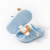 Sandálias Infantis Sanrio para Meninas Verão Leves Chinelos de Bebê Desenho Animado Fofo Antiderrapantes Internos Chinelos com Solado Macio