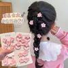 Cuerda para el cabello para niños, linda flor, anilla para el cabello, cuerda para el cabello para niña pequeña, correa para el cabello de alta elasticidad y duradera, correa para el cabello, horquilla