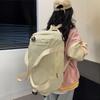 Bolsa de fitness de gran capacidad plegable compartimento independiente para zapatos bolsa de viaje ligera para distancias cortas se puede usar como bolsa de hombro casual simple para mujer