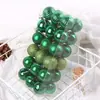 Bolas de Plástico Galvanizado 4cm Adornos de Bola Navideña Suministros Navideños Bolas Decorativas Coloridas Caja de Set para Árbol de Navidad Venta al por Mayor