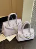 Bolso Tote de Moda 2026 con Estampado de Piedra para Mujer, Versátil para Hombro, Cruzado, Bolso de Mano, Bolso Simple de Alta Gama para el Trabajo