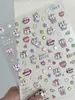 Pegatinas para Uñas 3D en Relieve de Zaemon Gordito Shin-Chan Portavasos con Tapa de Bolígrafo Cámara CCD Pegatinas para Teléfono DIY