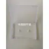 Fita Cassete de Áudio Transparente Clara, Caixa Transparente, Estojo Externo Novo, Caixa Externa de Alta Qualidade