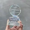 Troféu de Cristal Criativo Personalizado para Desafio de Leitura, Dia de Esportes Infantil Estudantil Jardim de Infância, Mini Troféu Comemorativo de Formatura