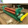 Equipamento de Laminação de Chapas Metálicas e Barras de Aço Equipamento Semi-Automático para Processamento de Metais Equipamento de Laminação de Chapas com Três Rolos
