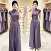 Traje de Mujer a la Moda 2026 Verano Nuevo Elegante Ajustado Camiseta de Manga Corta Pantalones de Pierna Ancha de Cintura Alta Elegante Conjunto de Dos Piezas Moderno