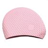 Gorro de Natación Impermeable de Silicona para Hombres y Mujeres, Color Sólido, Profesional, Alta Elasticidad, Gorro de Burbuja de Confort Ampliado, Gorro de Gota de Agua