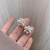 Love Pearl 925 brincos de prata pino doce tassel temperamento brincos de flor maré feminina suave brincos Coringa atacado