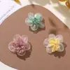 Verano Dulce Hada Gasa Camelia DIY Calle Estilo Festivo Pendientes Zapatos Calcetines Ropa Accesorios de Flores