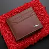 2026 Nueva Cartera para Hombre Billetera Corta de Cuero Monedero de Monedas de Gama Alta con Múltiples Ranuras para Tarjetas Cartera para Hombre de Gran Capacidad