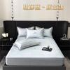 High-end Classe A Impresso 900D Ice Silk Mat Washable Bed Cover Café Carbono Verão Tapete de ar condicionado Conjunto de Três