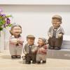 El anciano y la anciana aman los dulces recuerdos, decoración creativa, decoraciones de boda, abuelo y abuela, regalo de vacaciones, regalo