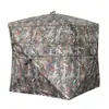 Valla de Camuflaje de Tres Lados para Exteriores Transfronteriza para Caza y Observación de Aves en la Naturaleza, Tienda de Recinto de Camuflaje
