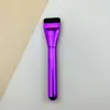 Pincel de Base One-Line, Sem Marcas, Ultrafino, Pincel Corretivo que Não Absorve o Pó, Pincel para Máscara Facial, Pincel de Base Líquida com Cabeça Plana, Atacado de Pincéis de Maquiagem