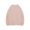Camiseta pesada de algodón americano de 260 g para hombre y mujer, de hombros caídos, holgada, oversize, marca de moda, cuello redondo, camiseta básica para personalizar