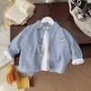 Camisas para niños, nueva colección otoño 2026, camisas de manga larga para bebés niños, tops elegantes para niños, ropa infantil de moda para primavera y otoño