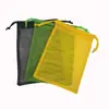 Bolsa de Almacenamiento para Cuerda de Saltar del Fabricante, Bolsa de Malla con Cordón de Doble Cara, Bolsa de Malla de Almacenamiento de Poliéster