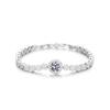 Transmissão ao vivo transfronteiriça noite de lua zircônia bolsa redonda pulseira de diamantes completos personalidade feminina temperamento luxo leve simples pulseira primeiro amor