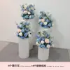 Ceremonia de Entrega de Coche Ventana Decoración de Boda Columna de Flores Arte Floral Tienda 4s Soporte de PVC de Bienvenida Columna de Papel Adornos de Decoración