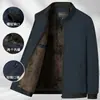 Nuevas Chaquetas Finas de Primavera para Hombres de Mediana Edad, Chaquetas Holgadas para Papá, Ropa Casual para Hombres de Mediana Edad y Mayores, para Hombres