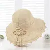 Sombrero de Pescador Tejido para Mujer Estilo Coreano de Moda Moda Japonesa Primavera y Verano Hueco Transpirable Plegable Protector Solar Sombrero de Cubo