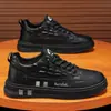 Zapatos de Hombre Estilo Nuevo Zapatillas de Hombre de Suela Plana Zapatos Casuales de Cuero Negro para Hombre Zapatos para Estudiantes con Patrón de Cocodrilo Zapatos Blancos para Hombre