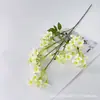 Produto de grande sucesso de vendas internacionais: Flores Artificiais Poplar Óleo Dolly para Painel de Casamento, Arranjos Florais, Exposições de Chão, Decoração de Casa Materiais Florais