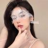 Corea del Sur encaje antifaz horquilla diadema orejas de conejo lindas diadema orejas de gato celebridad de internet COS foto maquillaje tocado