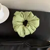 Scrunchie de Satén Imitación Seda Oversize para Otoño e Invierno para Mujer, Goma para Moño de Gama Alta