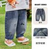 Calças Jeans Casuais para Meninos Primavera e Outono Roupas Infantis Calças Compridas para Crianças Pequenas 2026 Novo Estilo de Outono Tendência para Meninos